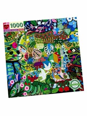 NWT EEBOO BOUNTIFUL GARDEN 1000-PIECE JIGSAW PUZZLE NEW IN BOX